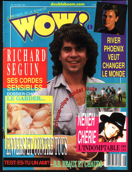 WOW Aout 1989 - Richard Sguin